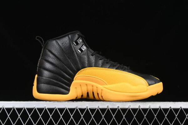 AJ 12 Retro Black University Gold 130690-070