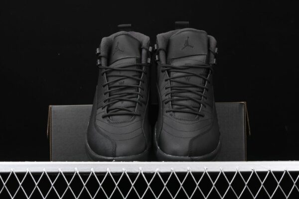 AJ 12 Retro Winterized GS Triple Black BQ6851-001