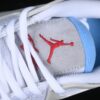 New Arrival AJ4 Vintage Basketball Shoes Unisex Low-Top Gray White Blue FQ7939-104