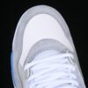 New Arrival AJ4 Vintage Basketball Shoes Unisex Low-Top Gray White Blue FQ7939-104