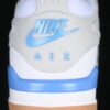 New Arrival AJ4 Vintage Basketball Shoes Unisex Low-Top Gray White Blue FQ7939-104