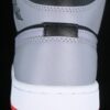 AJ 1 Mid Black Cement Grey Red Shoes DQ8426-006