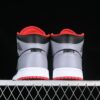 AJ 1 Mid Black Cement Grey Red Shoes DQ8426-006