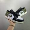 AJ 1 Low Black Toe Medium Olive AJ3301 AJ 1 Low Black Toe Medium Olive AJ3301
