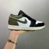 AJ 1 Low Black Toe Medium Olive AJ3301 AJ 1 Low Black Toe Medium Olive AJ3301