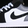 AJ 1 Low Gray White Black HF3148-106 AJ 1 Low Gray White Black HF3148-106