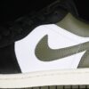 AJ 1 Low ‘Black White Medium Olive’ 553558-092 AJ 1 Low ‘Black White Medium Olive’ 553558-092