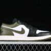 AJ 1 Low ‘Black White Medium Olive’ 553558-092 AJ 1 Low ‘Black White Medium Olive’ 553558-092