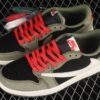 AJ 1 Low Travis Scott Black Dark Green CQ4277-008 AJ 1 Low Travis Scott Black Dark Green CQ4277-008