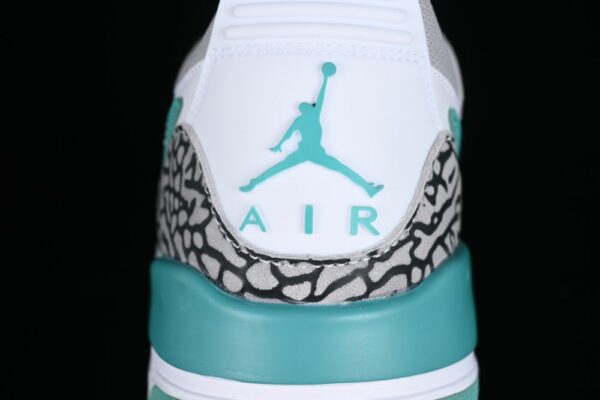 AJ Legacy 312 Low White Turquois CD7069-130