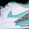 AJ Legacy 312 Low White Turquois CD7069-130 AJ Legacy 312 Low White Turquois CD7069-130