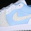 AJ 1 Low Blue Tint Elephant Print IB7692-400 AJ 1 Low Blue Tint Elephant Print IB7692-400