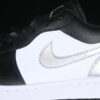 AJ 1 Low Black Silver 553558-131