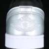 AJ 1 Low Black Silver 553558-131
