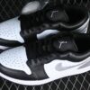 AJ 1 Low Black Silver 553558-131