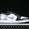 AJ 1 Low Black Silver 553558-131