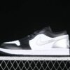 AJ 1 Low Black Silver 553558-131