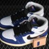AJ 1 Retro High White Deep Royal Blue DZ5485-100
