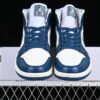 AJ 1 Mid SE White Blue BQ6472-414