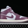 AJ 1 Mid Purple Trainers BQ6472-050 AJ 1 Mid Purple Trainers BQ6472-050