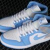 AJ 1 Mid University Blue Grey DX9276-100 AJ 1 Mid University Blue Grey DX9276-100