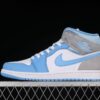 AJ 1 Mid University Blue Grey DX9276-100 AJ 1 Mid University Blue Grey DX9276-100