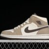 AJ 1 Mid OG SP Sail Beige Light Brown 554766-003 AJ 1 Mid OG SP Sail Beige Light Brown 554766-003
