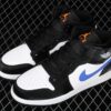 AJ 1 Mid Black Racer Blue 554725-084