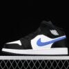 AJ 1 Mid Black Racer Blue 554725-084