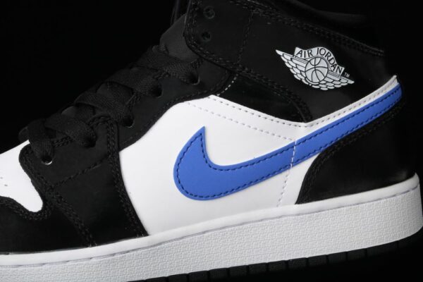 AJ 1 Mid Black Racer Blue 554725-084