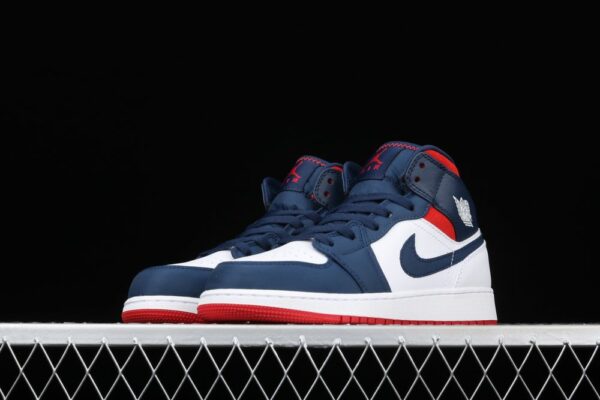 AJ 1 Mid GS USA Olympic BQ6931-104