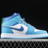 AJ 1 Mid SE Sprite Blue- DA8010-400 AJ 1 Mid SE Sprite Blue- DA8010-400