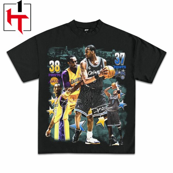 2004 Kobe Bryant VS Tracy McGrady Face-Off T-Shirt