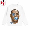 Lebron James Bubble Gum Graphic Crewneck Sweatshirt Lebron James Bubble Gum Graphic Crewneck Sweatshirt