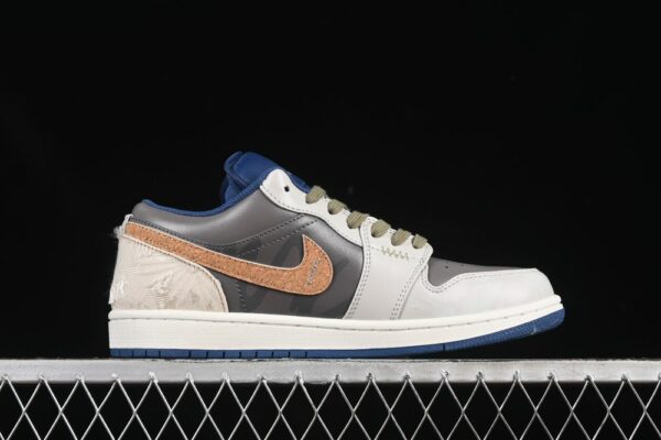 AJ1 Low Panda Prank Custom 553558-414