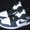 AJ 1 Mid Blue Black White 554724-411