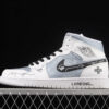 AJ 1 Mid PS5 Grey Console 554724-130 AJ 1 Mid PS5 Grey Console 554724-130