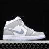 AJ 1 Mid Wolf Grey BQ6472-105 AJ 1 Mid Wolf Grey BQ6472-105