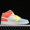 AJ 1 Mid To My First Coach DJ6908-100 AJ 1 Mid To My First Coach DJ6908-100