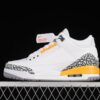 AJ 3 Retro White Black Yellow CT8532-168