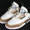 AJ 3 Retro SE White Dark Brown Green 398614-500 AJ 3 Retro SE White Dark Brown Green 398614-500
