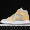 AJ 1 Mid Mixed Textures Yellow DA4666-001