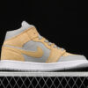 AJ 1 Mid Mixed Textures Yellow DA4666-001