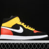 AJ 1 Mid Black Amarillo Orange 852542-087