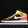 AJ 1 Mid Black Amarillo Orange 852542-087