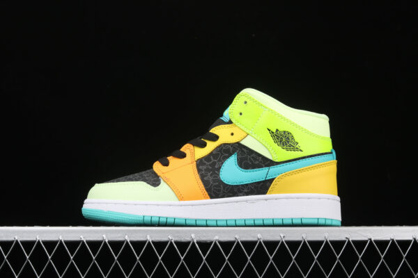 AJ 1 Mid Aurora Green BQ6931-037