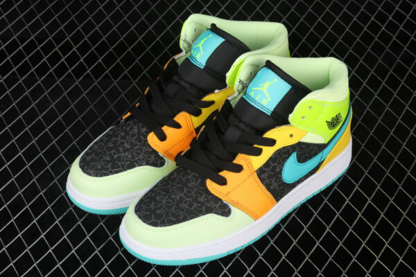 AJ 1 Mid Aurora Green BQ6931-037