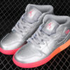 AJ 1 Mid Metallic Silver Pink Crimson 555112-006