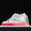 AJ 1 Mid Metallic Silver Pink Crimson 555112-006