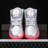 AJ 1 Mid Metallic Silver Pink Crimson 555112-006